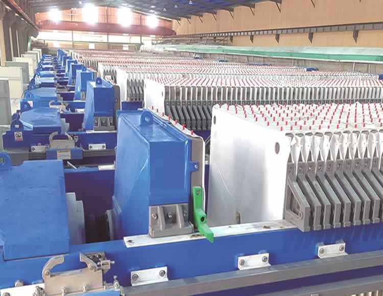 Chemical Printing and Dyeing Industry Application and Advantages of Filter Press