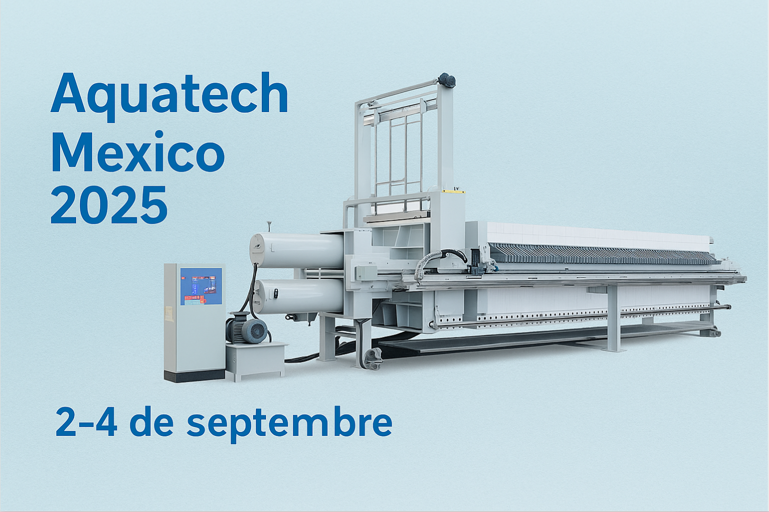 Aquatech Mexico 2025 and Kerte filter press technology